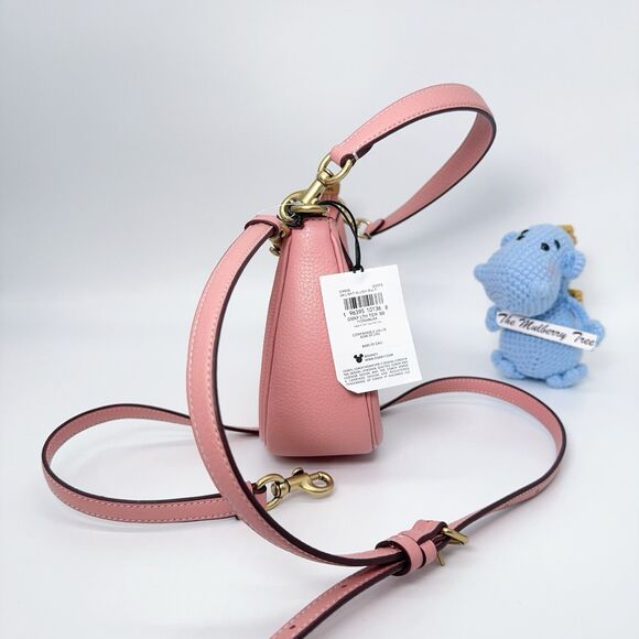 Disney X Coach CM858 Teri Shoulder Bag Ice Skate Motif Blush Multi Crossbody NWT - Picture 4 of 16